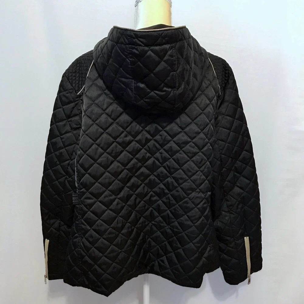 ❌SOLD❌ Nautica Lightweight Puffer Jacket Women 2X - Picture 9 of 13